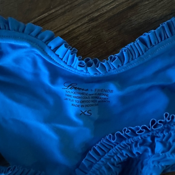 Lovers + Friends Blue Kids Swimsuit Set - Picture 2 of 4